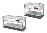 Electric Simple Type Bain Marie Cabinet Stainless Steel Food Warmer Insulation