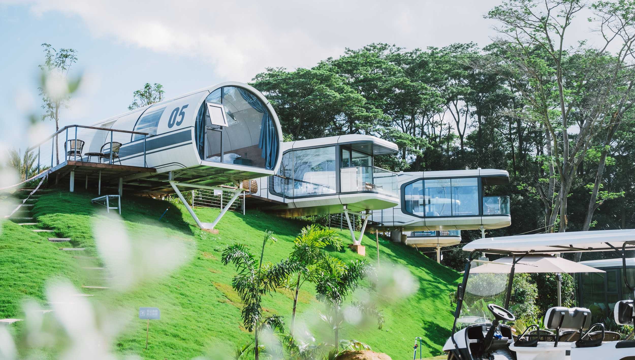 5M End Mobile Container House for Luxury Soundproof Hotel and Villa Accommodations