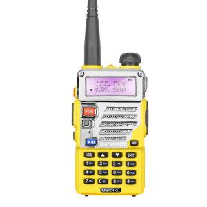 China Yellow Handheld Two Way Radio UV-5RE on sale