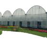 Buy cheap 30 x 100 Vegetable Growing Film Covered Multi-span Arch Greenhouse with PO Cover from wholesalers