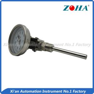 Quality Universal Mount Industrial Bimetal Thermometer / Mini Dial Faced Bimetal Thermometer wholesale