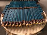 Alvanized Plate Chiller Condenser Coil Copper Tube Air Conditioner
