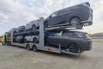 28T Loading Weight 3 Axles Vehicle Transport Vehicle Carrier Truck Semi Trailer
