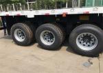 Flatbed 20ft 40 Ft Shipping Container Semi Trailer