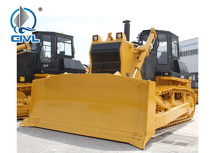 Cummins Engine Shantui Bulldozer 32000KG Operating Weight 11.9cbm With Rops Cabin, Blade and Ripper