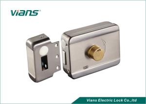 Quality Electric Rim Door Lock With Brass Cylinder , Electronic Door Locks For Homes wholesale