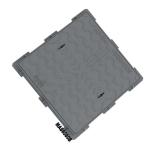 B125 Square Manhole Cover Frame Pedestrianised Areas And Similar Surfaces