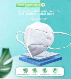 Quality Disposable Medical Respirator Mask Folding Fabric Material With Ce Standard wholesale