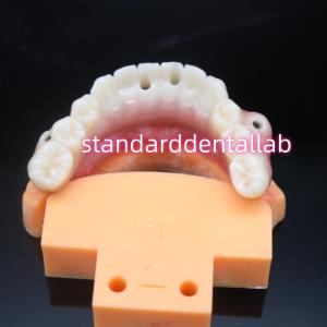 Quality Biocompatible Tooth Colored Zirconia Dental Implant Bridge wholesale