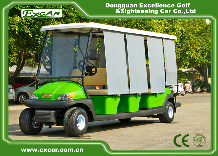 Excar Lithium Battery Electric Golf Cart 11 Seats Off Road Club Car