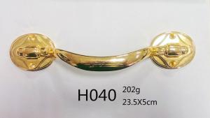 Quality Adult Metal Coffin Handles Antique Brass Antique Copper Gold Finish H040 size 23.5*5 cm wholesale