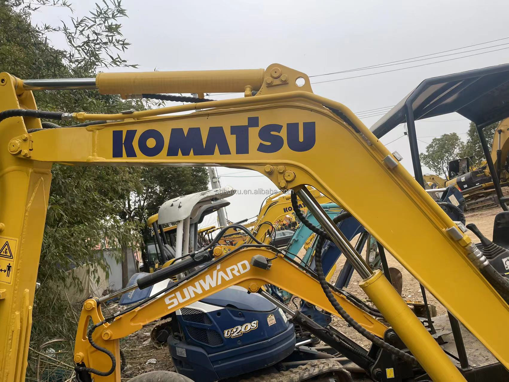 Used komatsu excavator PC20 without cab Komatsu excavator used excav komatsu