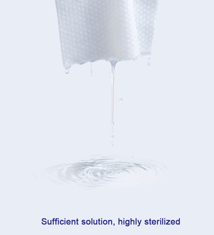 18*15 Cm Antibacterial Alcohol Wipes , Wet Wipes For Personal Hygiene