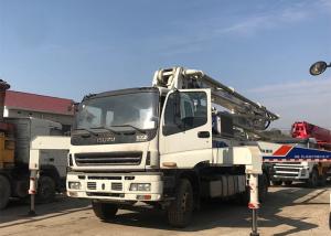 Quality ZOOMLION 37 Meter Used Cement Truck ISUZU Chassis Refurbished wholesale