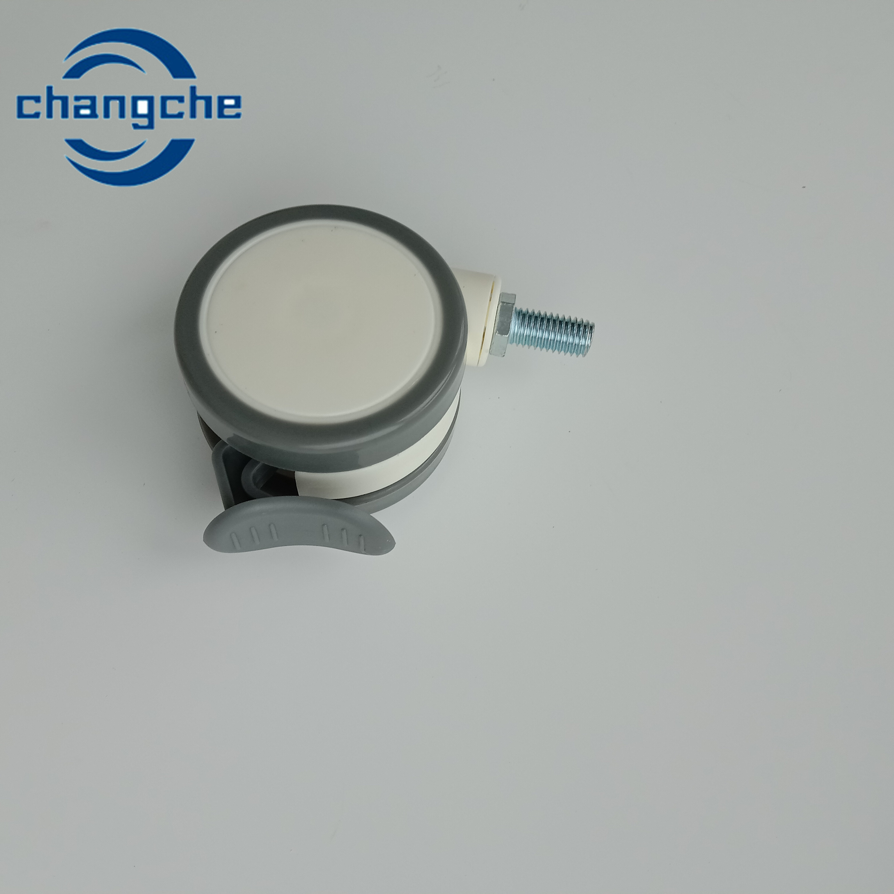 OEM 2 / 2.5 / 3 Inch Hospital Bed Caster Wheels With Brake, Stem Caster For Medical Equipment