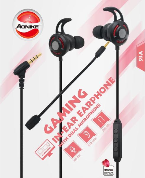 Gaming Wireless Gaming Earphones With Microphone 10mm 102dB JL earphone metal