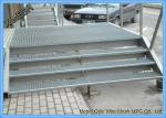 Hot Dipped Galvanized Steel Stair Treads Grating Various Specifications