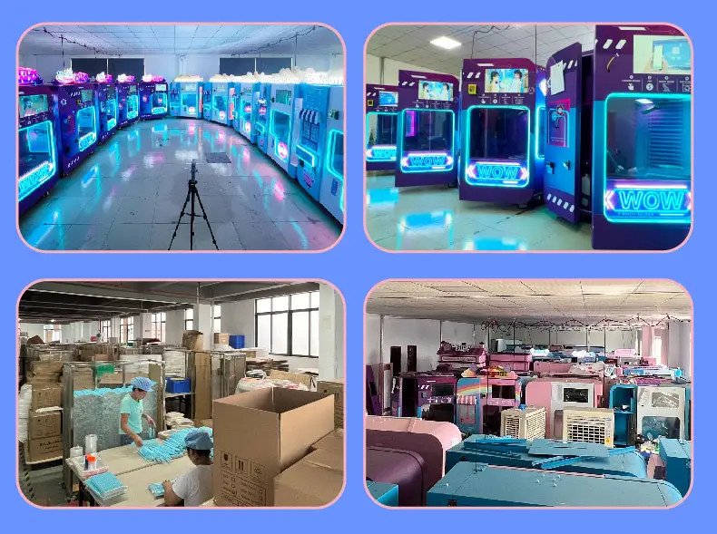 Coin Operated Cotton Candy Vending Machine With SDK Function For Commercial Stalls