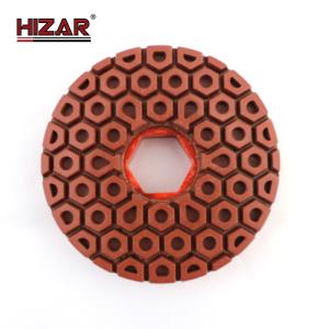 Quality 10'' 254mm No 400 Grit Diamond Wet Polishing Pads 3mm Granite Polishing Wheel wholesale