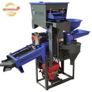 Quality 7.0hp Gasoline Type 4 In 1 Combined Rice Mill Machine 160kg/H wholesale