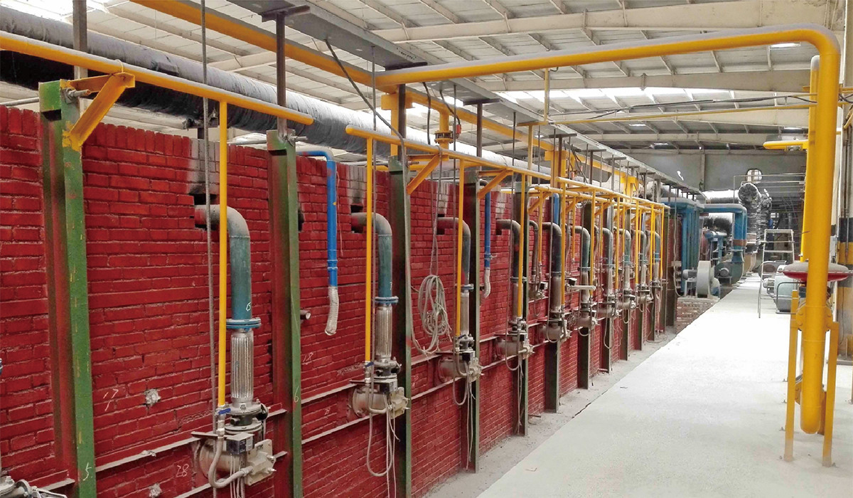 Customizable Tunnel Kiln For Oil Fuel Client Customization And Custom Cross Section