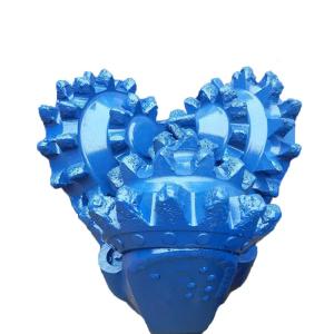 Quality High Elasticity Blue Steel Tooth Tricone Bit IADC 115 Oil Well Drill Head wholesale
