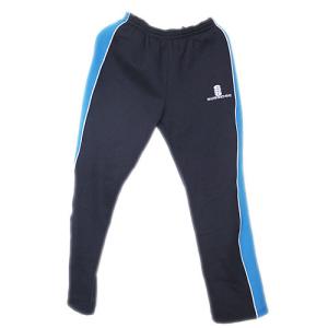 Quality Waterproof Black Track Pants , Side Stripe Breathable Polyester Track Pants wholesale