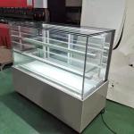 Sliding Door LED Interior Lighting Refrigerated Deli Case Cooler 450L