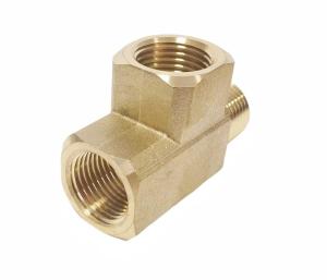 Quality OEM Brass Threaded Pipe Fittings Brass 90 Degree Elbow 1/4 NPT Male 1/4&quot; NPT Female wholesale