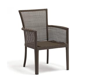 Quality Tight Weave Width 60cm Rattan Garden Dining Chairs SNUGLANE wholesale