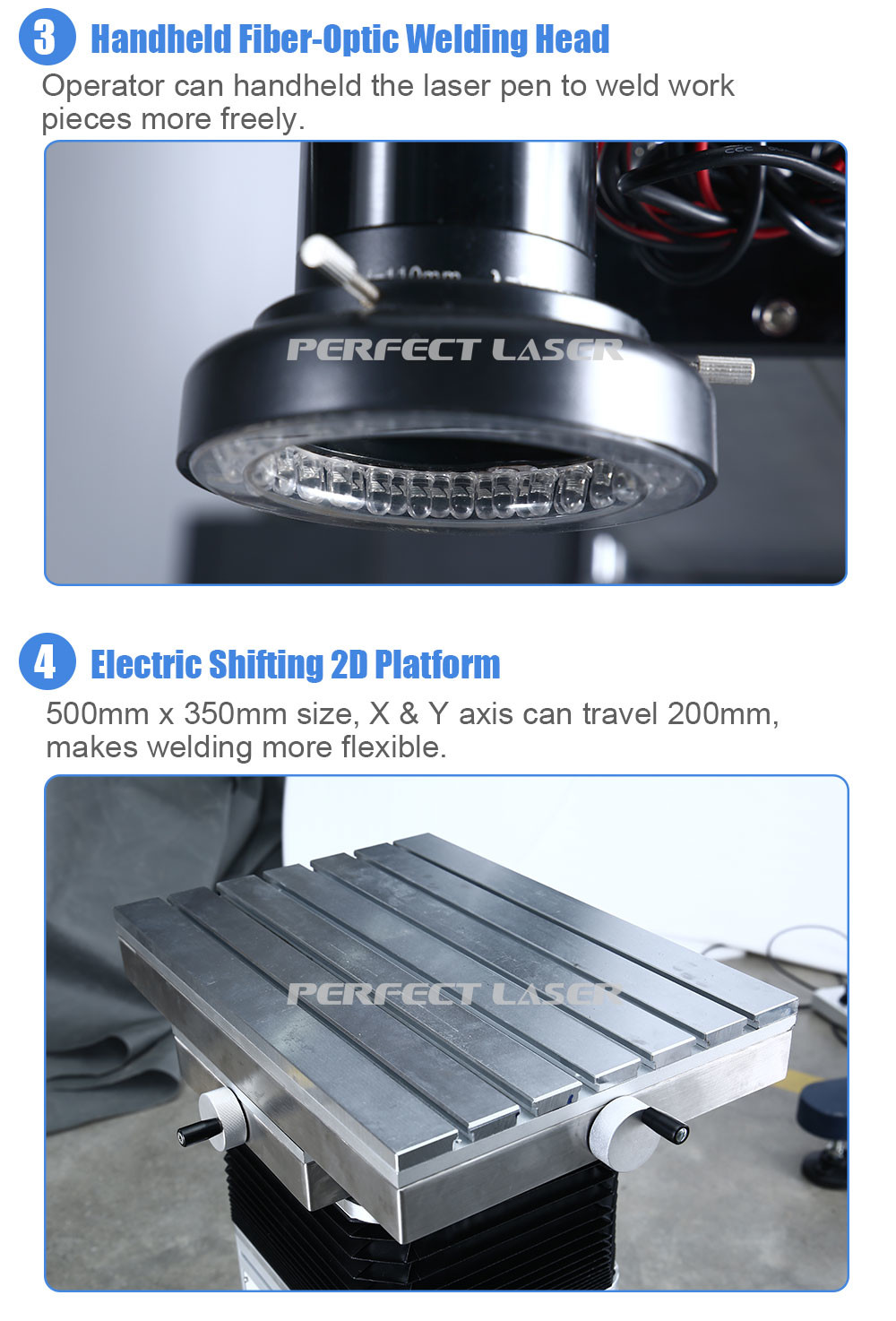 500w desktop metal stainless steel aluminium laser welding machine for mould repair