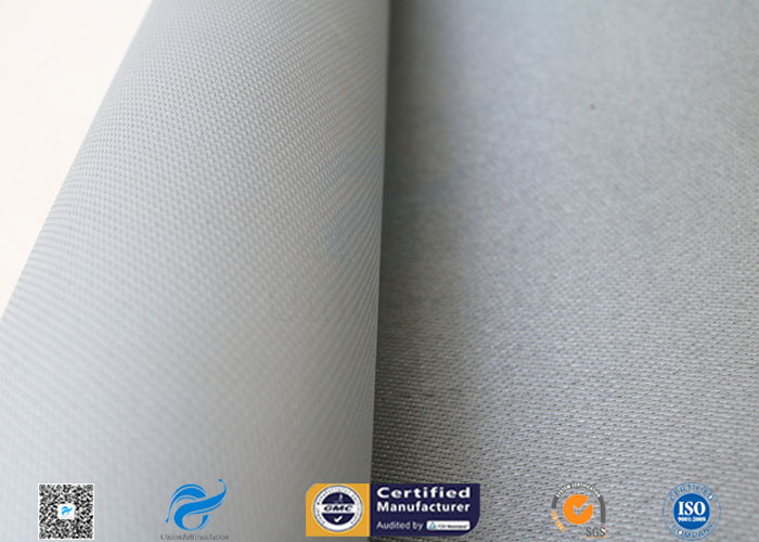 Silicone Coated Fiberglass Fabric Grey 1050GSM 39" Engine Exhaust Covers