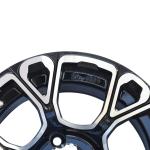 Shu-Ran Exclusive 12 Inches Golf Cart Machined/Glossy Black Wheels -25 Offset