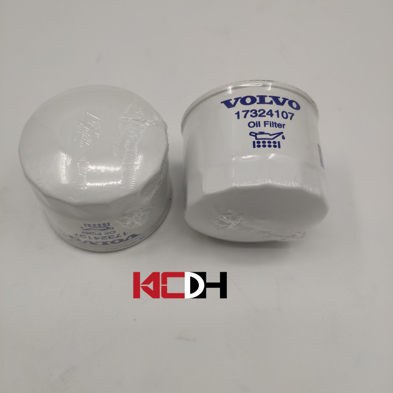 Diesel Filter Element Excavator Oil Filter 17324107 For