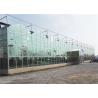 Buy cheap Modern Design Agricultural Glass Greenhouse 3m - 6m Side Height Long Service from wholesalers