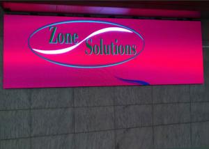 Quality Slim Indoor Full Color LED Display Flexible , Black RGB LED Panel 32x32 BSTAR Controlled wholesale