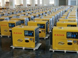 Quality Portable 3KW Silent Diesel Generator With AVR Self-Excited Constant Voltage wholesale