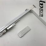 28mm Diameter 0.8mm Thncikenss Motorized Ceiling Curtain Track System