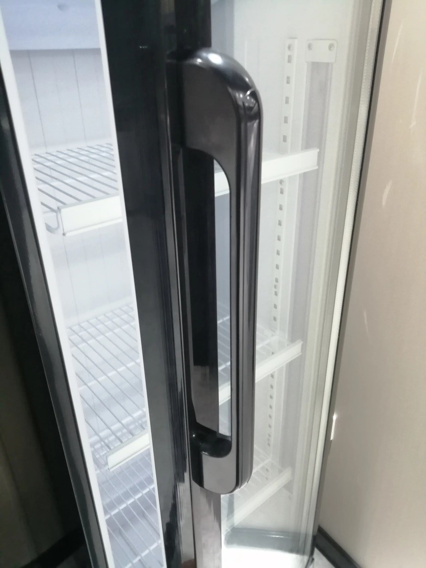 Commercial Fan Cooling Glass Door Beverage Display Upright Cooler Drinks Fridge