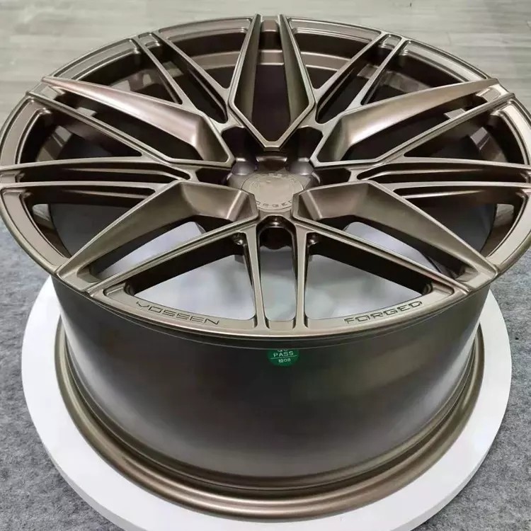 Matt Bronze Forged Rims Car Alloy Wheel Rim 18''19''20''21 Inch Forged Rims For Sports Car