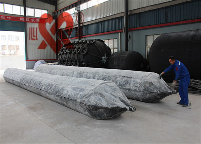 Boat Landing Ship Launching Airbags 0.02Mpa Working Pressure