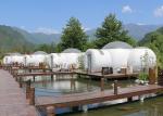 Romantic Glamping 2 Rooms Inflatable Bubble Tent Hotel With bath Room And Lock