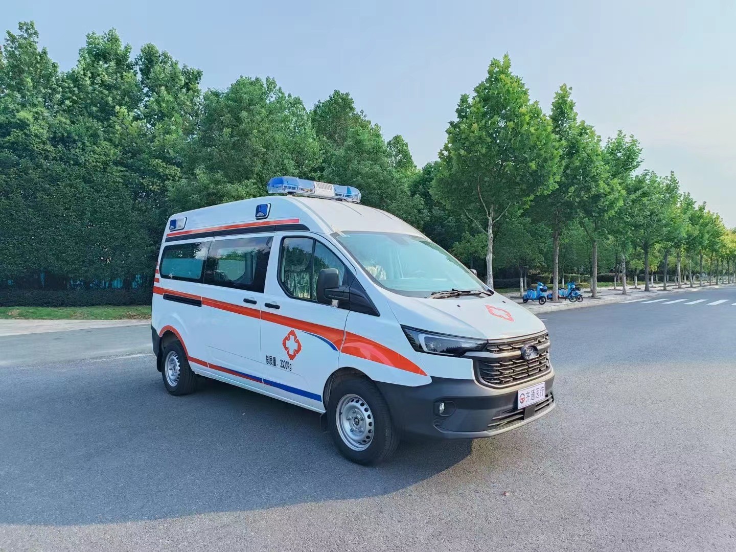 High-Performance Diesel Emergency Ambulance Car Hospital Ambulance Euro 5