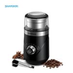 150W Rechargeable Coffee Grinder ABS Timing Knob Removable Bowl Compact Espresso