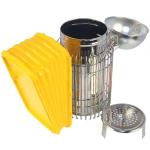 Stainless Steel European Style Size M Bee Hive Smoker