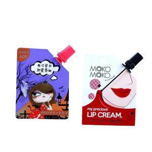 Quality Aluminum Makeup 10mm Spout Pouch Packaging Cosmetic Stem Mascara And Lip With Brush wholesale