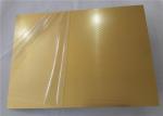 Gold Mirror Embossed Aluminum Sheet , Embossed Aluminum Panels Construction