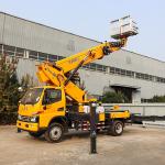 JIUBANG GKS36 bucket truck boom lift Truck Mounted Aerial Working Platform for