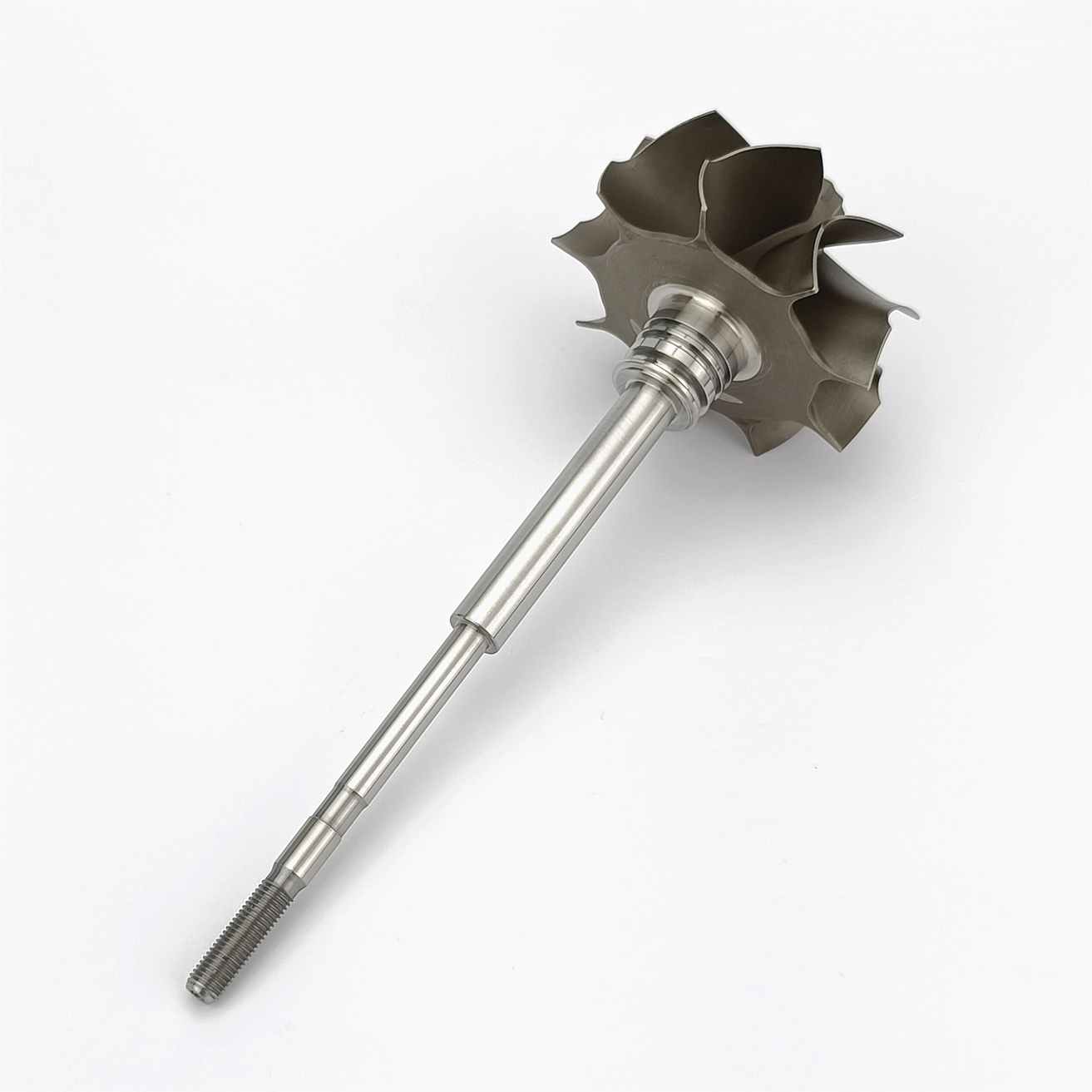 MS-TECH Turbo B58-Bigger-longer Turbine Wheel Shaft Ind 60mm Exd 55mm Blades 9 length 132.8mm
