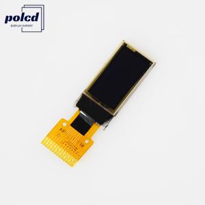 China 0.5 48x88 SPI IIC Active Matrix White Color Pmoled Display Polcd on sale